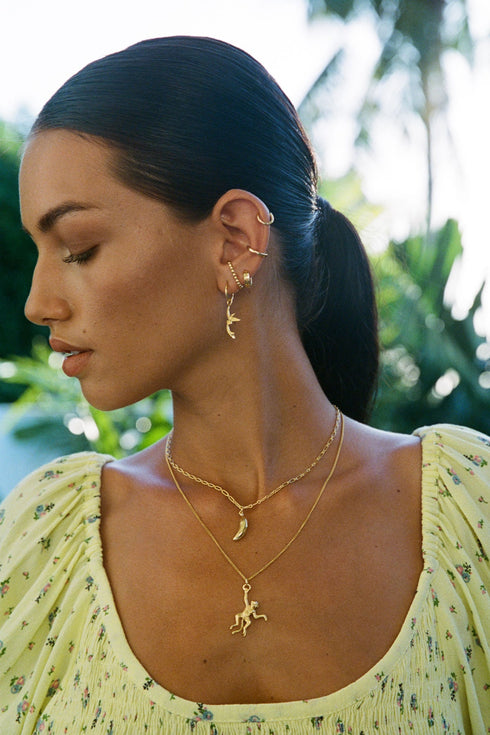 BANANA PENDANT GOLD